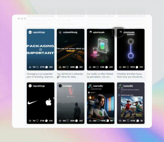 find reels videos